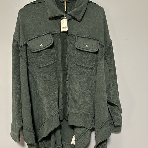 Free people riley sweater shacket small - Picture 4 of 4